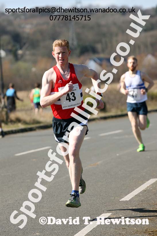 Senior mens Elswick Harriers Good Friday Road Relays. Photo: David T. Hewitson/Sports for All Pics